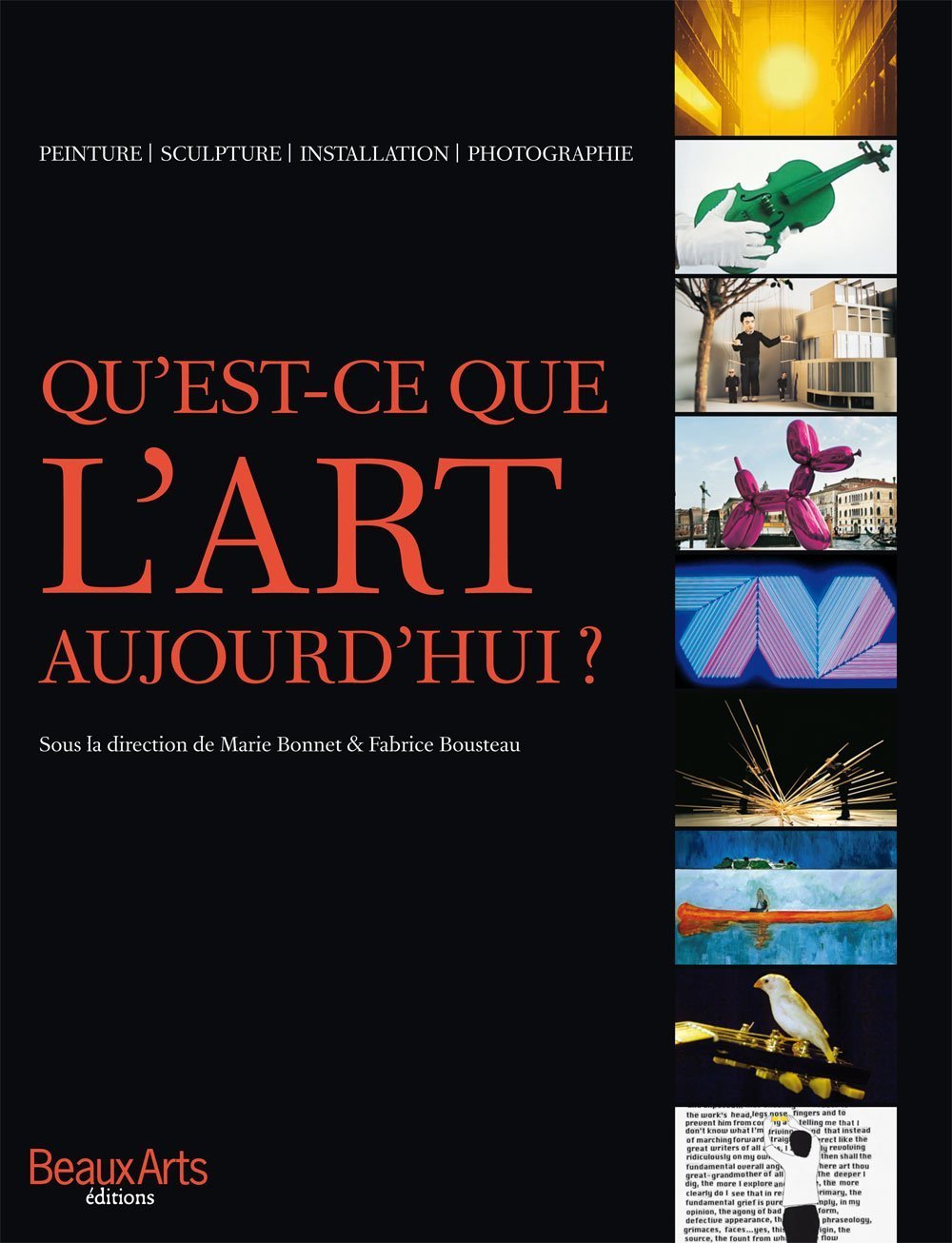 qu'est-ce que l'art aujourd'hui ? book