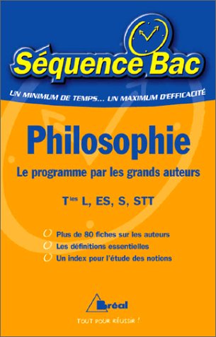 Philosophie - Terminales séries générales et technologiques. Le programme par les grand auteurs book