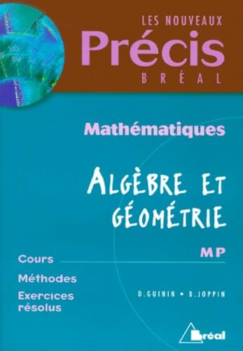 Mathematiques Algebre Et Geometrie Mp Books