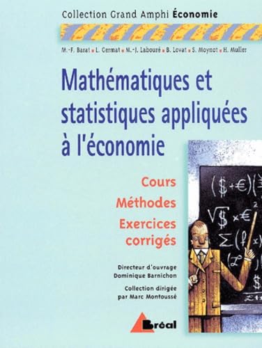Mathématiques et statistiques appliquées à l'économie book