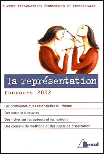 La représentation.: Concours 2002 classes préparatoires économiques et commerciales book
