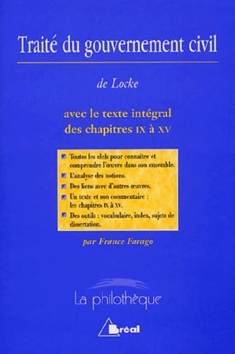 Traité du gouvernement civil (Locke) book