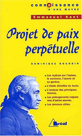 Kant : Vers la paix perpétuelle Non-fiction