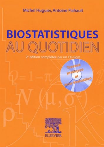 Biostatistiques au quotidien.: Avec CD-ROM, 2ème édition Books