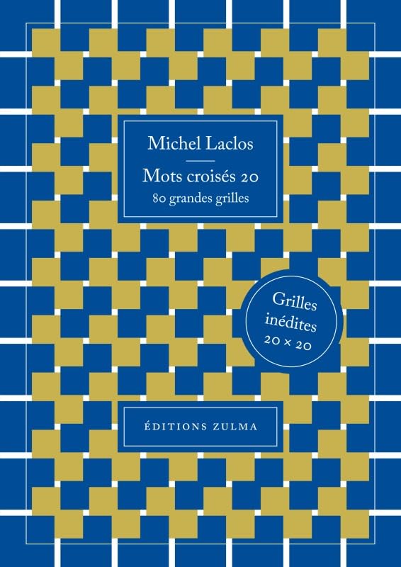 Mots croisés 20: 80 grandes grilles Leisure & Fun