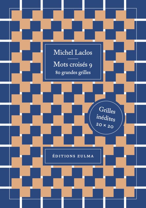 Mots croisés 9: 80 grandes grilles Leisure & Fun