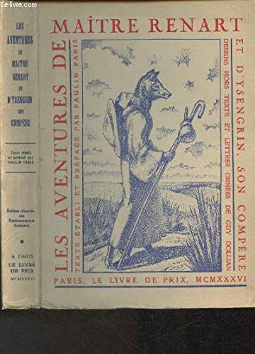 LES AVENTURES DE MAITRE RENART ET D'YSENGRIN SON COMPERE book