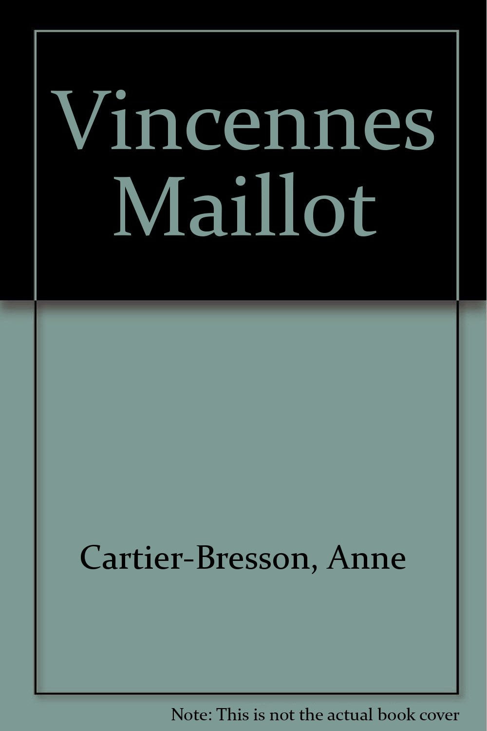 Vincennes Maillot Books