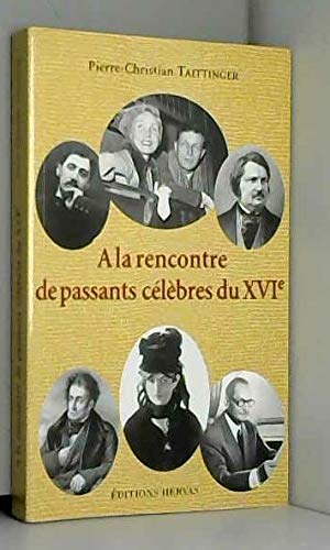 À la rencontre de passants célèbres du XVIe book