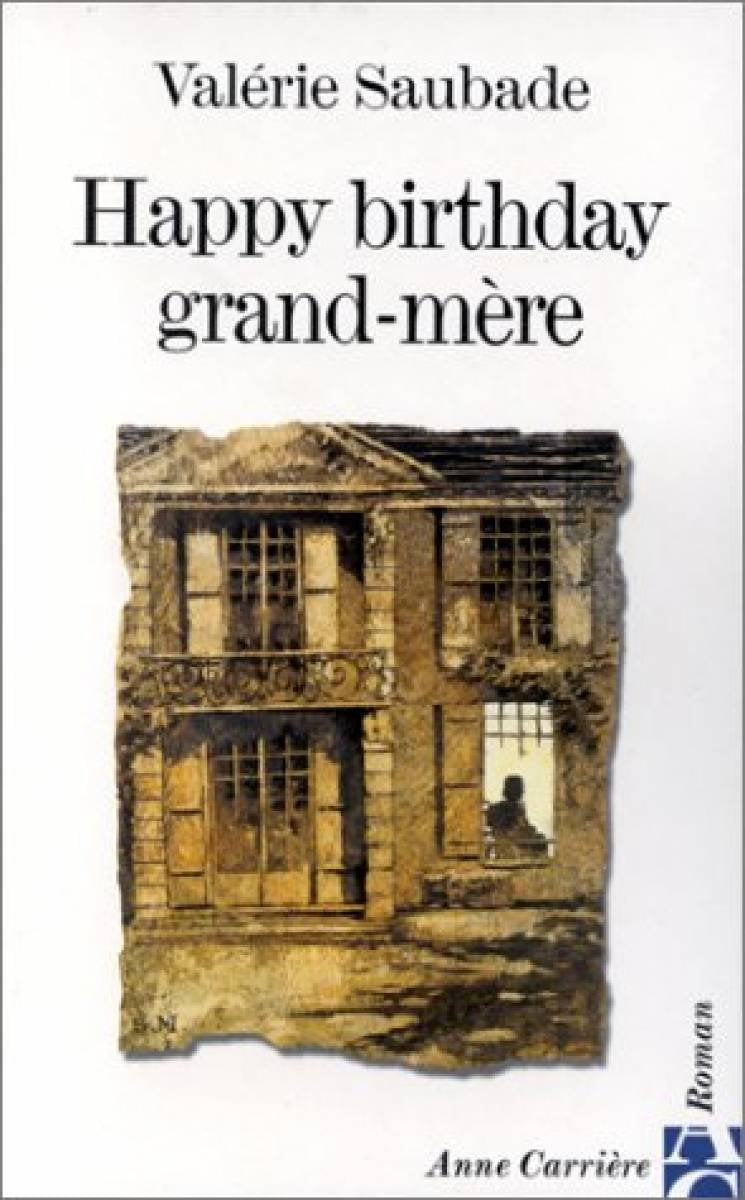 Happy birthday grand-mère book