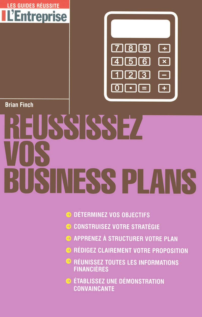 Réussissez votre business plan book