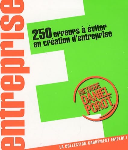 250 Erreurs à éviter en création d'entreprise Books