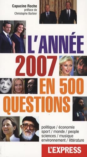 L'année 2007 en 500 questions Books