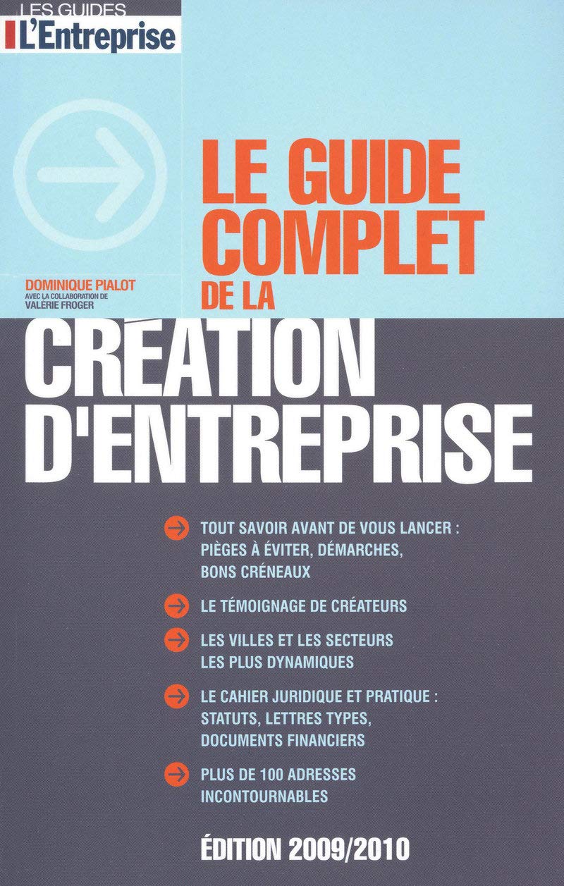 Le guide complet de la création d'entreprise Books