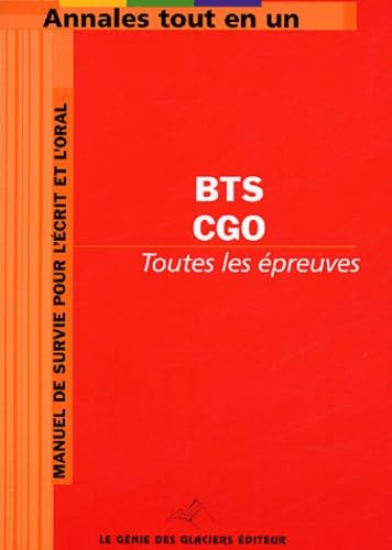 BTS Comptabilité et Gestion des Organisations Books