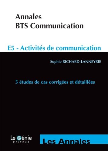 Annales études de cas BTS communication book