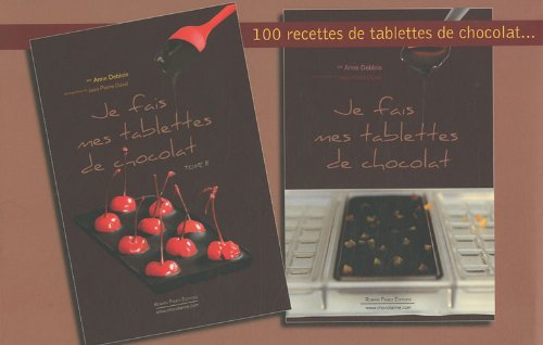 Coffret 100 recettes de tablettes de chocolat: Avec un moule à tablette de chocolat book
