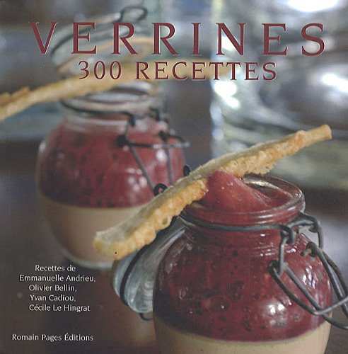 Verrines 300 recettes + carnet de cuisine offert book