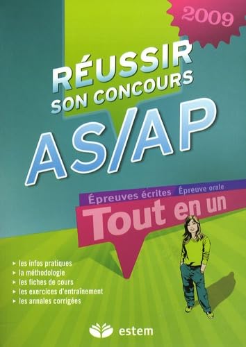 Réussir son concours AS/AP book