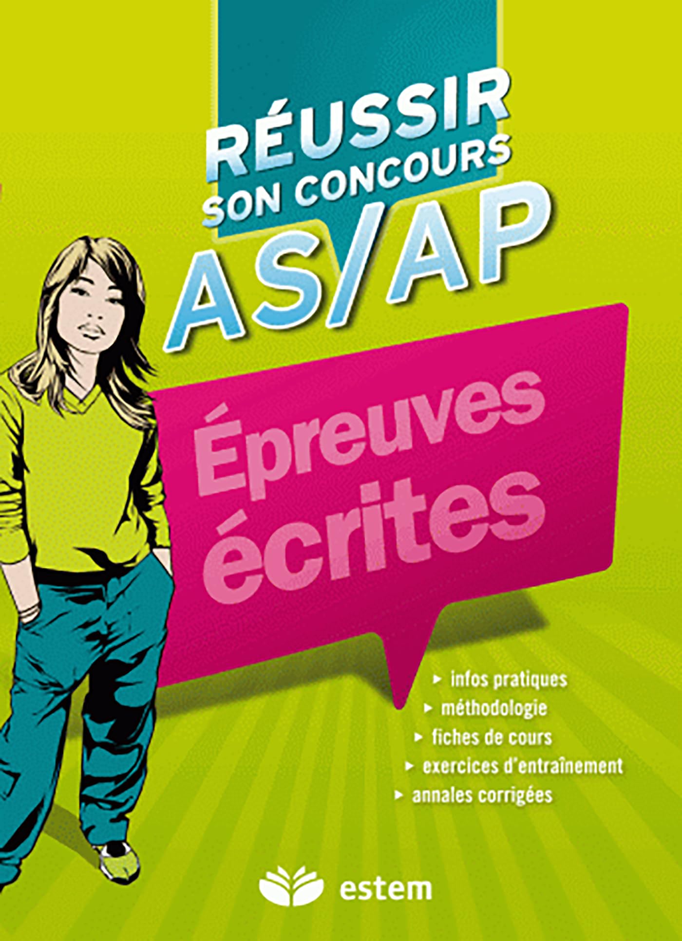 Reussir son concours AS/AP - Épreuves écrites book