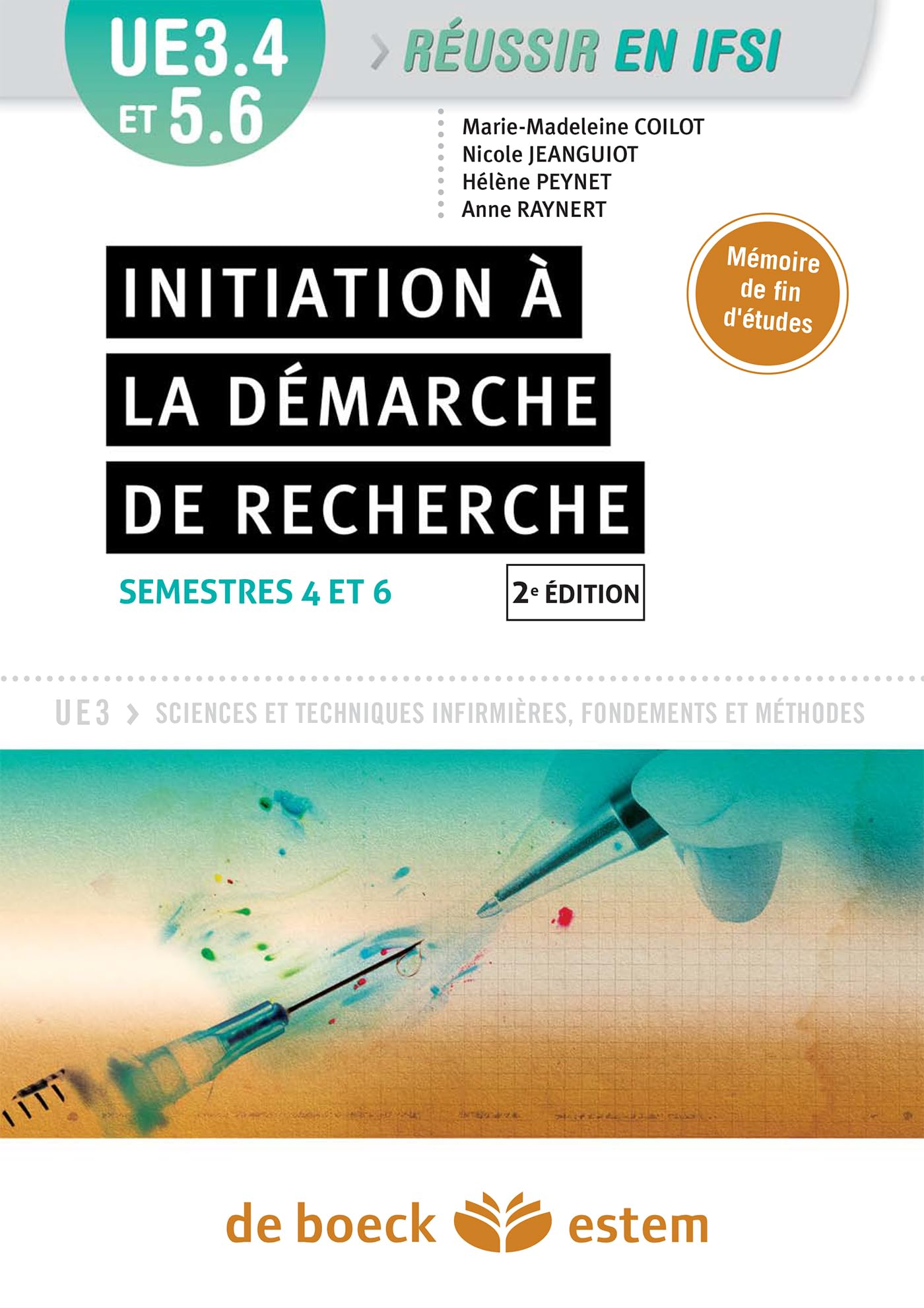 UE 3.4 et 5.6 - Initiation à la démarche de recherche: Semestres 4 et 6 (2e et 3e années) book