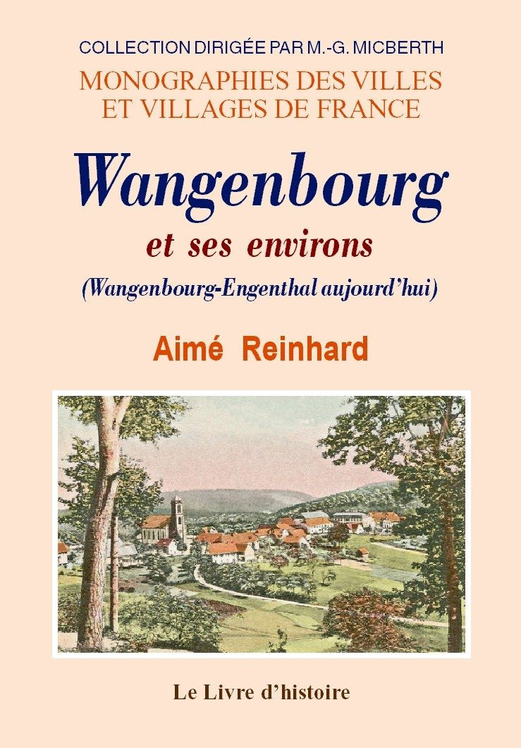 Wangenbourg et ses environs - guide du touriste book