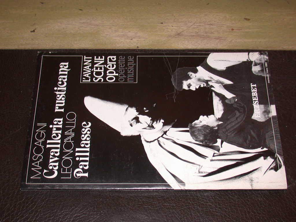 Avant-scène opéra (L'), n° 50. Cavalleria rusticana Books