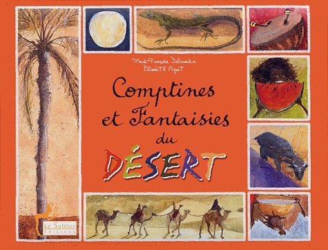 COMPTINES DU DESERT LIVRE Children's books