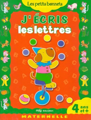 J'écris les lettres Maternelle book
