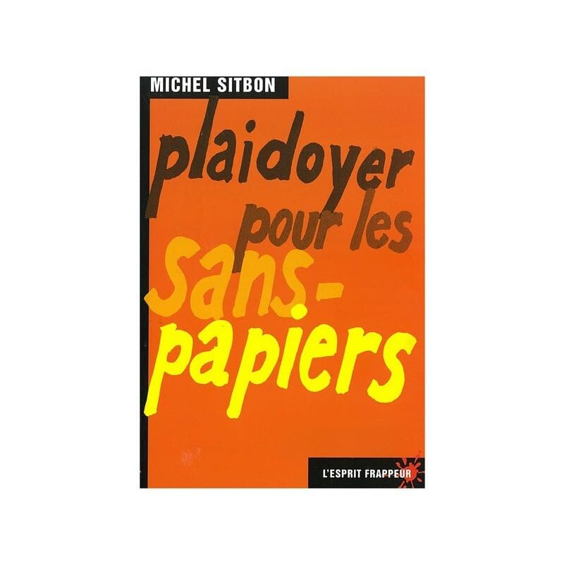 Plaidoyer pour les sans-papiers - toujours des dizaines de milliers exposés à l’arbitraire Contemporary literature