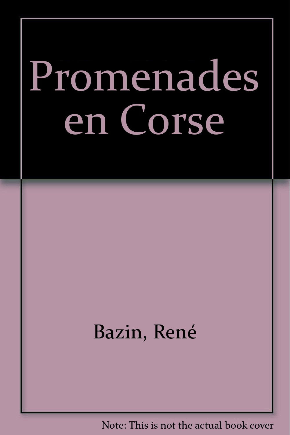 Promenades en Corse Books