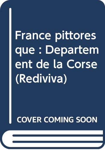 France pittoresque, département de la Corse Books