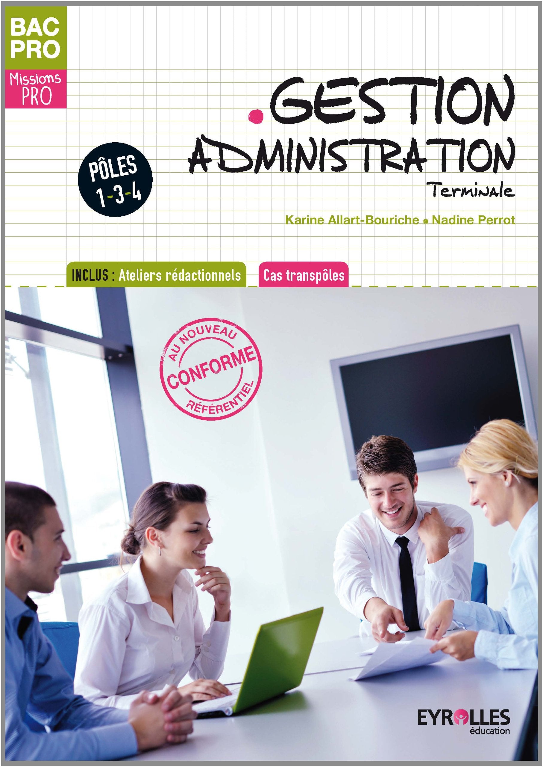 Gestion Administration Terminale professionnelle- Pôles 1, 3 et 4 Non-fiction