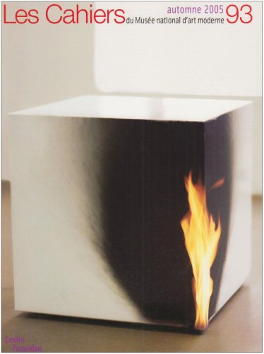 Cahiers du Musée national d'art moderne, n° 93 book