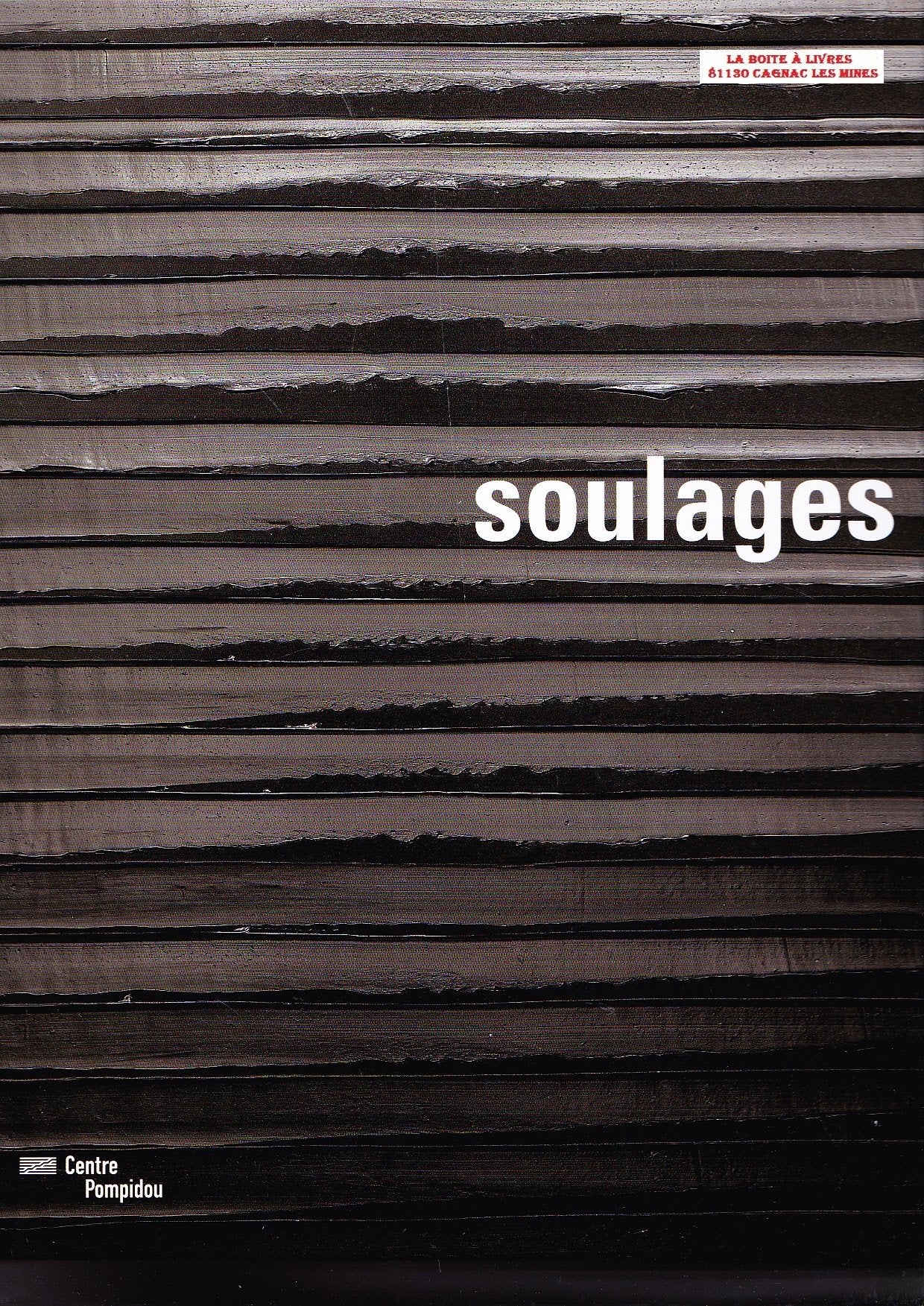 SOULAGES (RELIE) book
