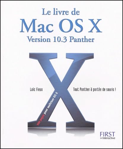 Le livre de MAC OS X.3 Panther book