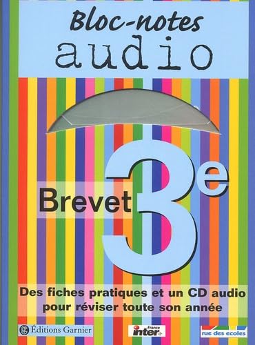 Bloc-notes : Brevet, 3ème (1 livre + 1 CD audio) book