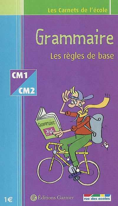 Product Image: Grammaire CM1-CM2 : les règles de base