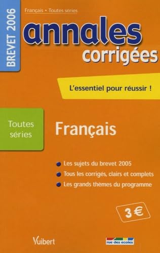 Français Brevet Toutes séries book