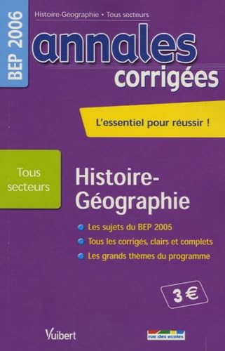 Histoire-Géographie BEP Tous secteurs book
