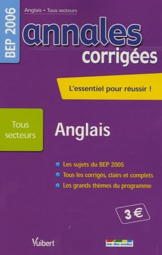 Anglais BEP Tous secteurs book