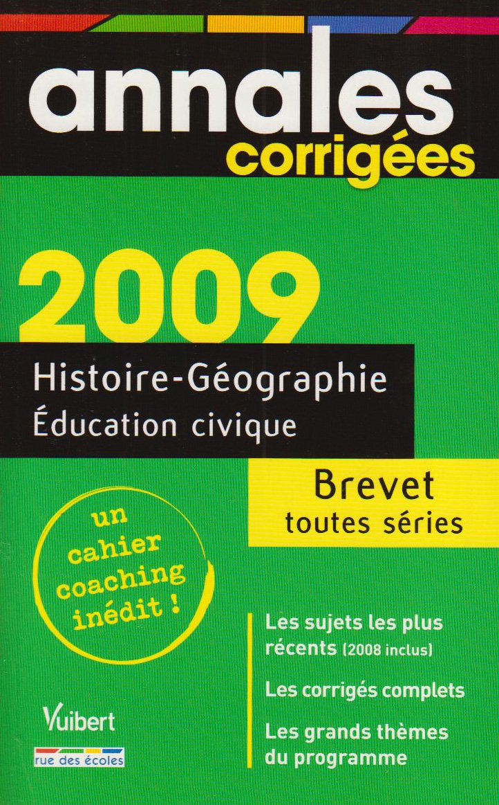 Histoire-Géo Education civique Brevet toutes séries book