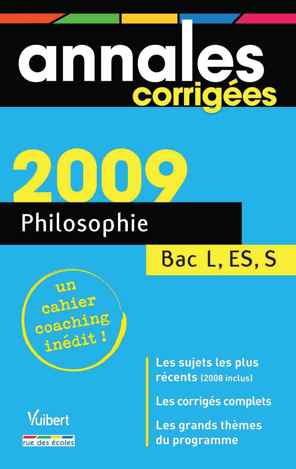 Philosophie Bac L, ES, S book