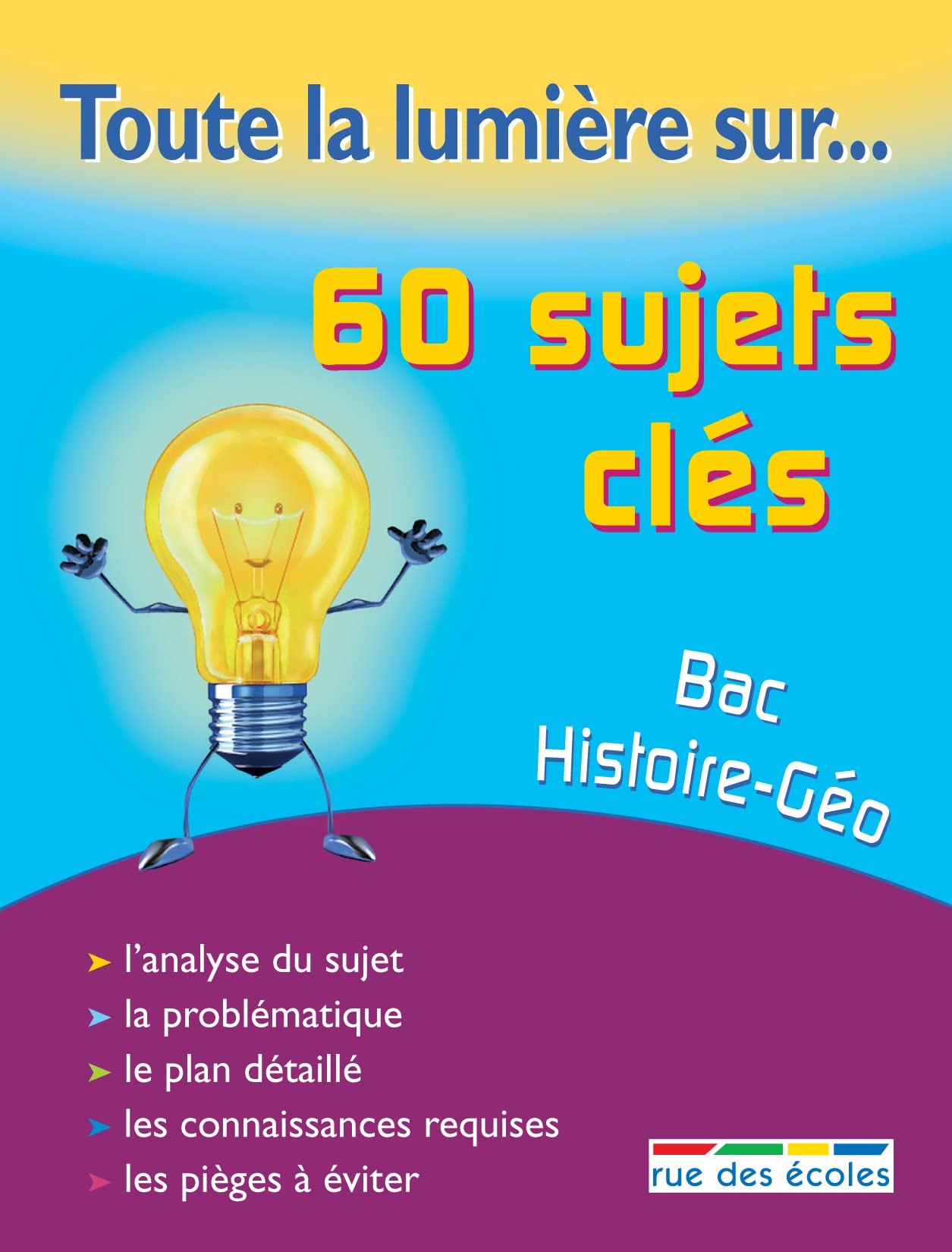 60 sujets clés bac Histoire/Géographie book