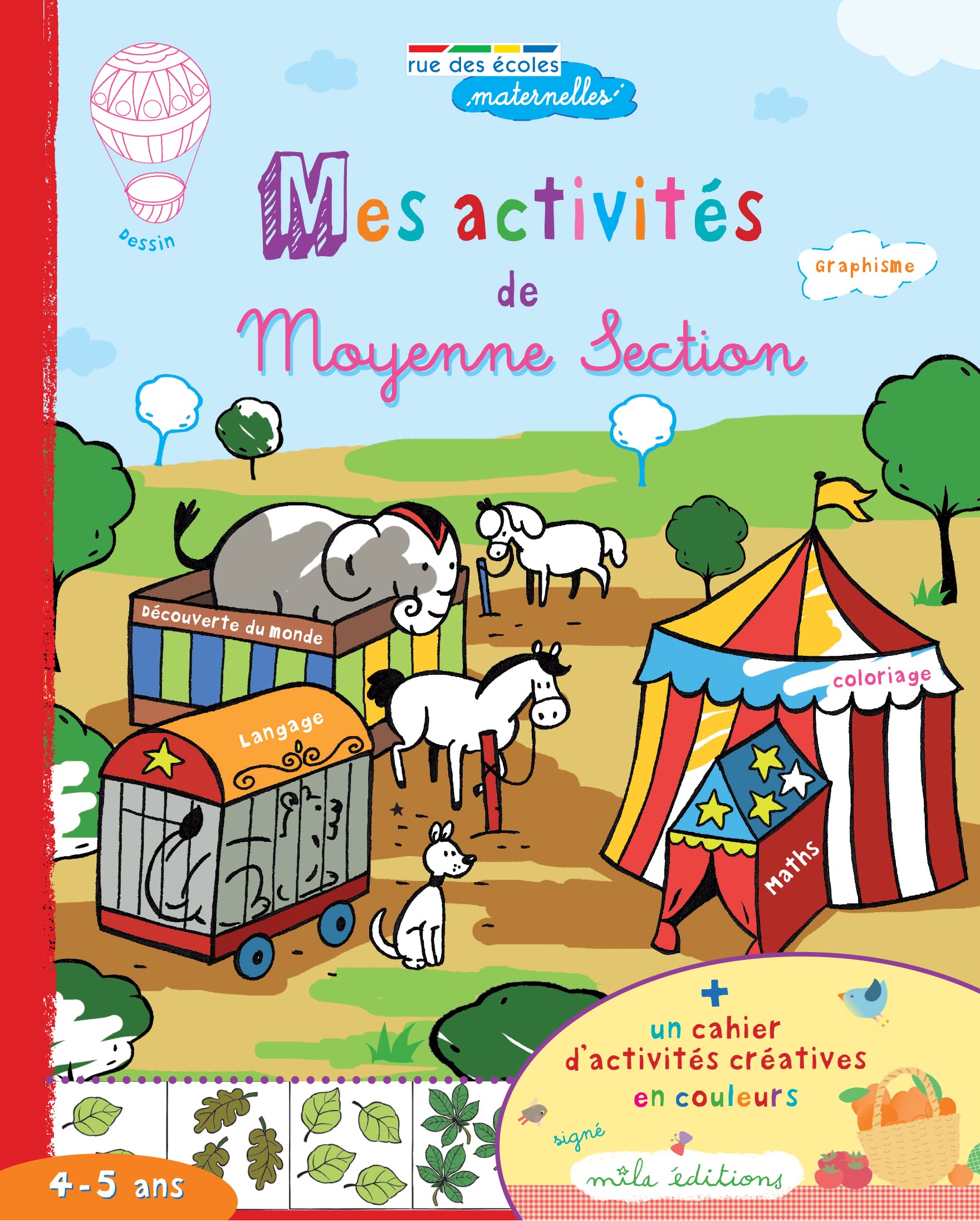 Mes activités moyenne section: avec un cahier d'activités créatives en couleurs Non-fiction