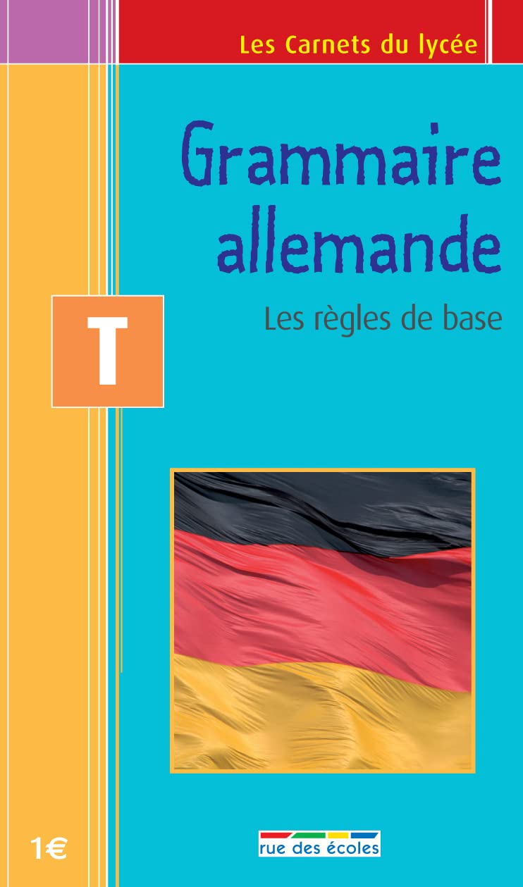 Grammaire allemande - Terminale: repères essentiels book