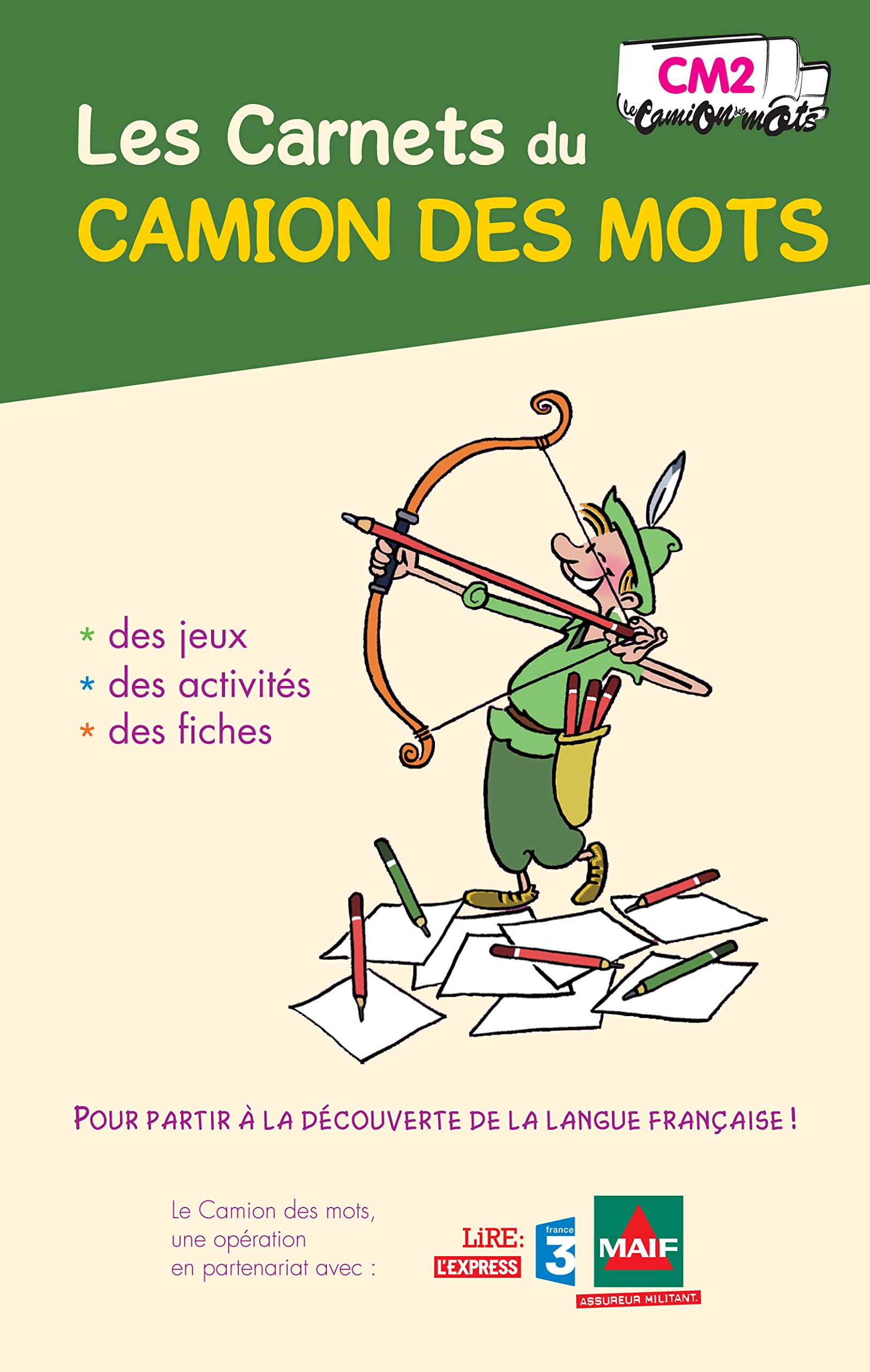 Les carnets du camion des mots CM2 book