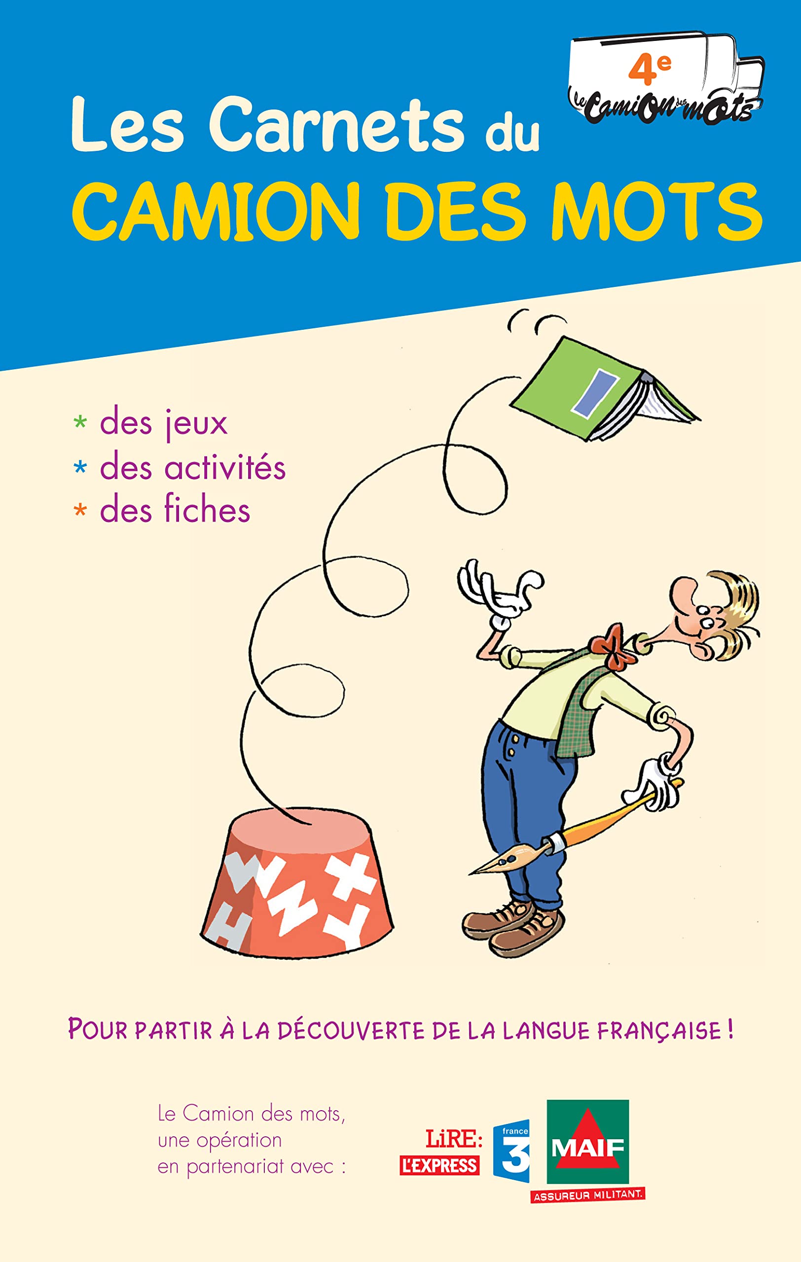 Les carnets du camion des mots 4ème book