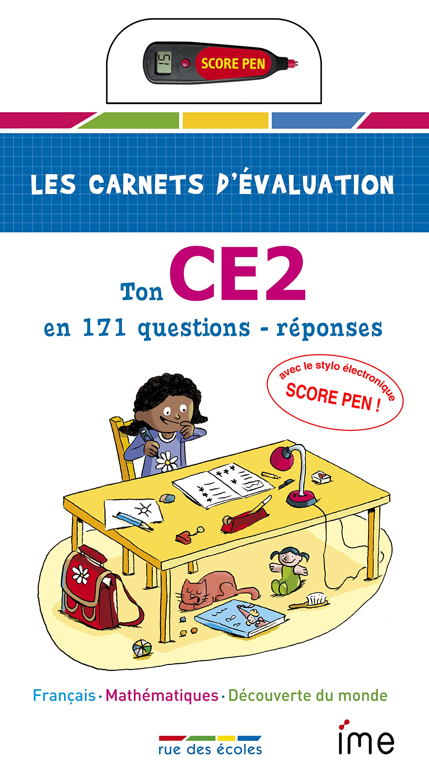 Les carnets d'évaluation CE2: Ton CE2 en 171 questions-réponses book