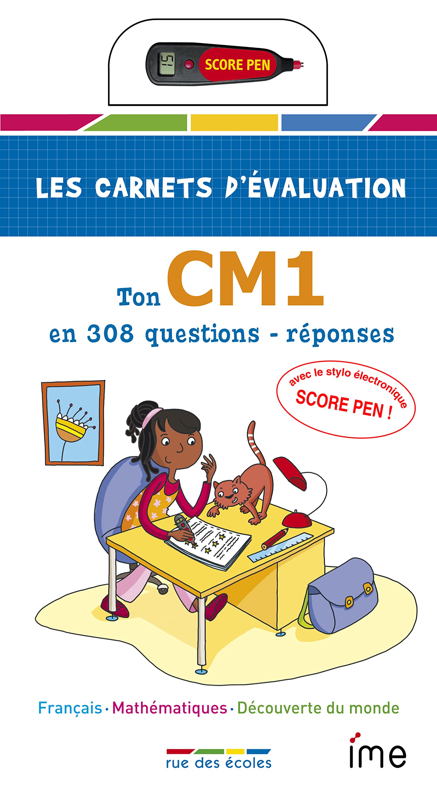 Les carnets d'évaluation CM1: ton CM1 en 308 questions-réponses book